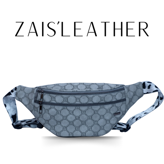 ZAIS`LEATHER Waist bag , Fanny Pack for Man and Women