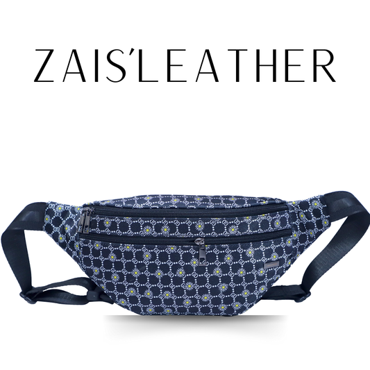 ZAIS`LEATHER Waist bag , Fanny Pack for Man and Women