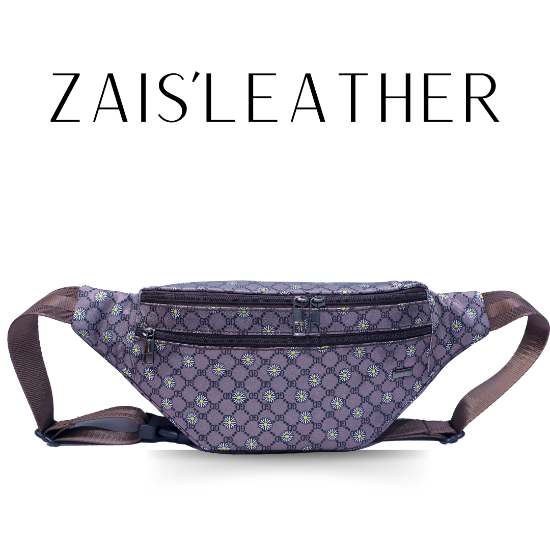 ZAIS`LEATHER Waist bag , Fanny Pack for Man and Women