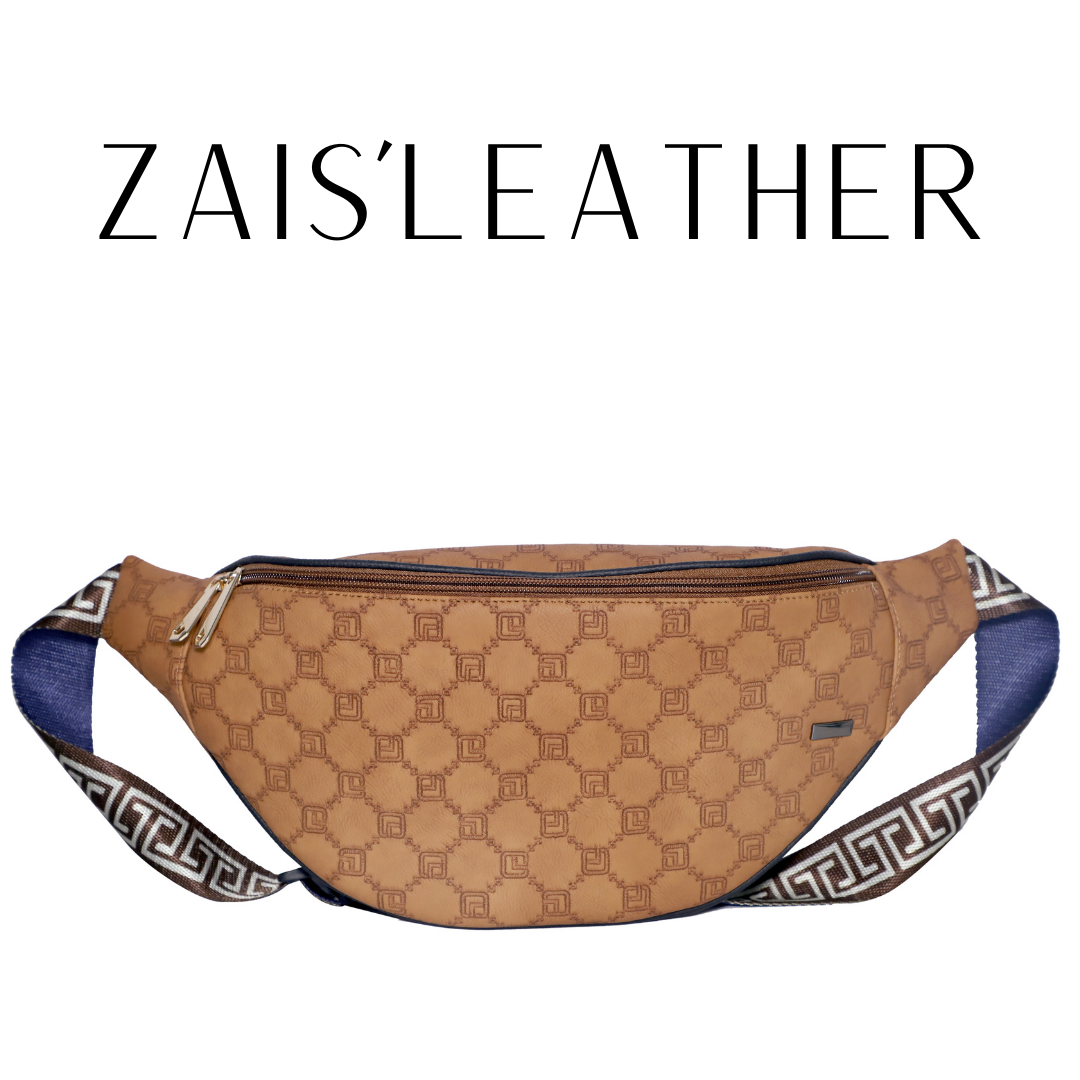 ZAIS`LEATHER Waist bag , Fanny Pack for Man and Women