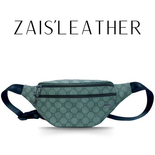 ZAIS`LEATHER Waist bag , Fanny Pack for Man and Women