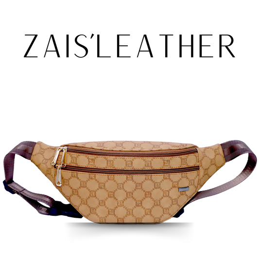 ZAIS`LEATHER Waist bag , Fanny Pack for Man and Women