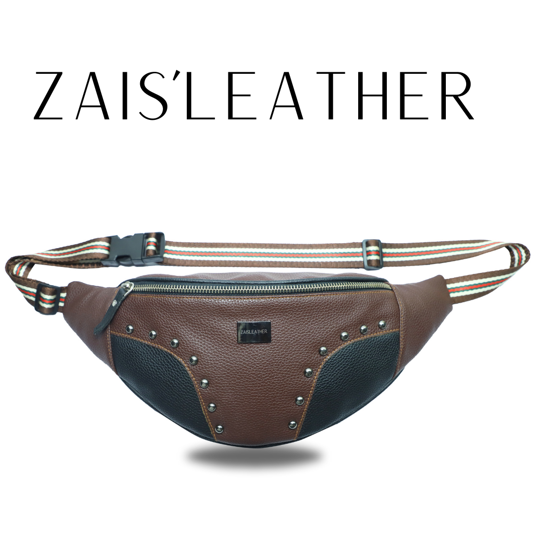 ZAIS`LEATHER Waist bag ( fanny pack)