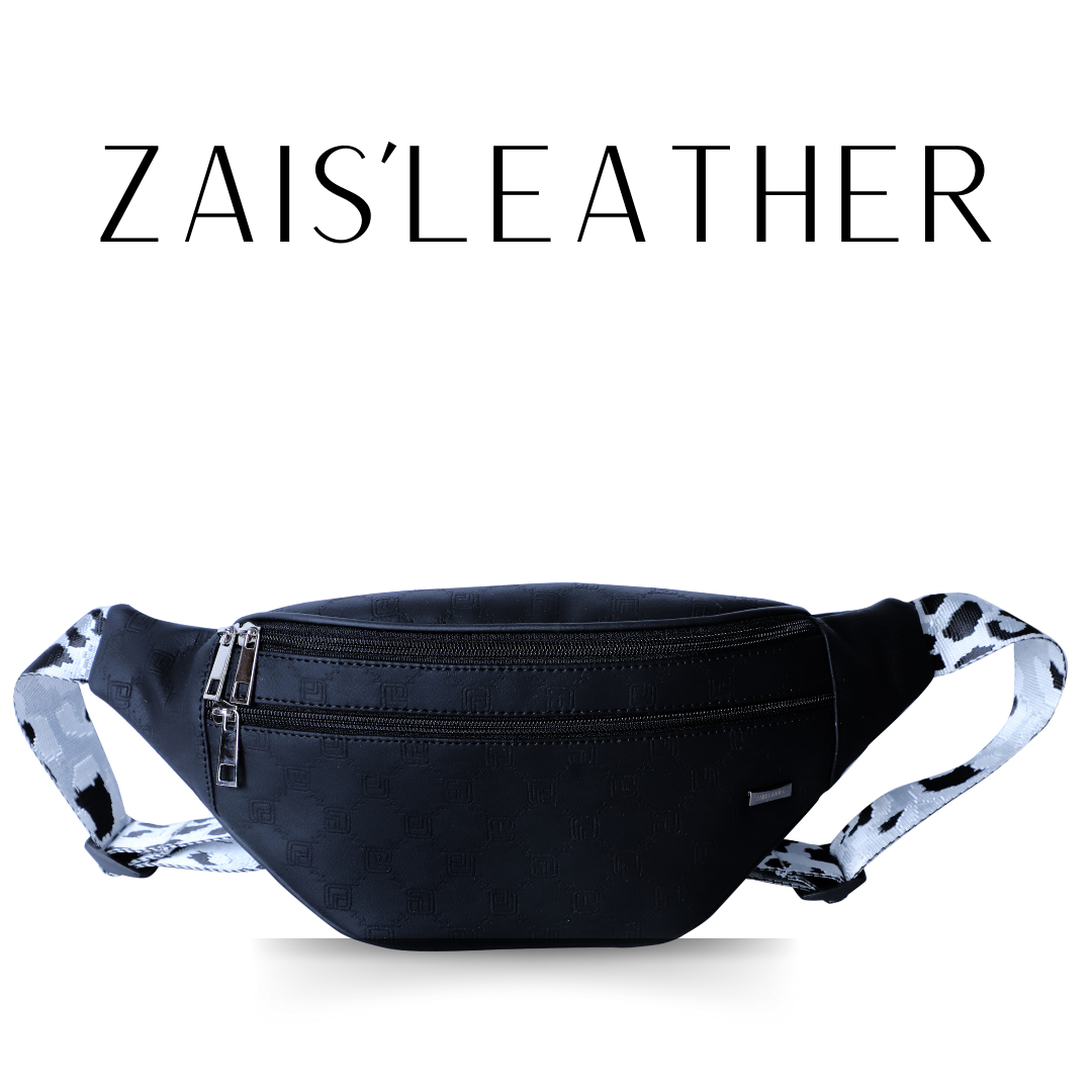 ZAIS`LEATHER Waist bag , Fanny Pack for Man and Women