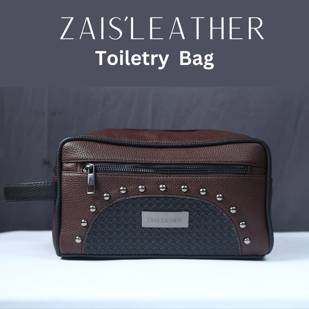 ZAIS`LEATHER  Toiletry Kit