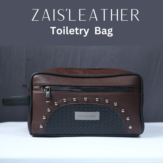 ZAIS`LEATHER  Toiletry Kit
