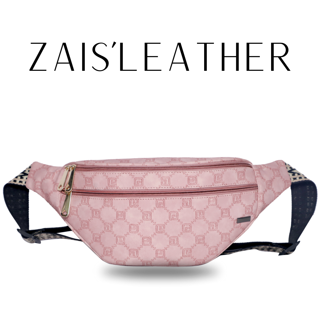 ZAIS`LEATHER Waist Bag Fanny Pack For Women