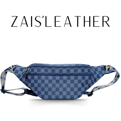 ZAIS`LEATHER Waist bag , Fanny Pack for Man and Women