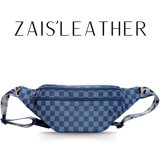 ZAIS`LEATHER Waist bag , Fanny Pack for Man and Women