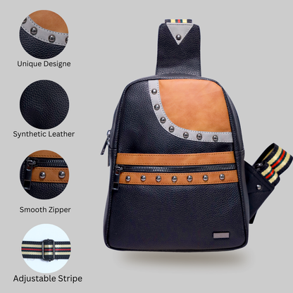 ZAIS`LEATHER Crossbody Bag