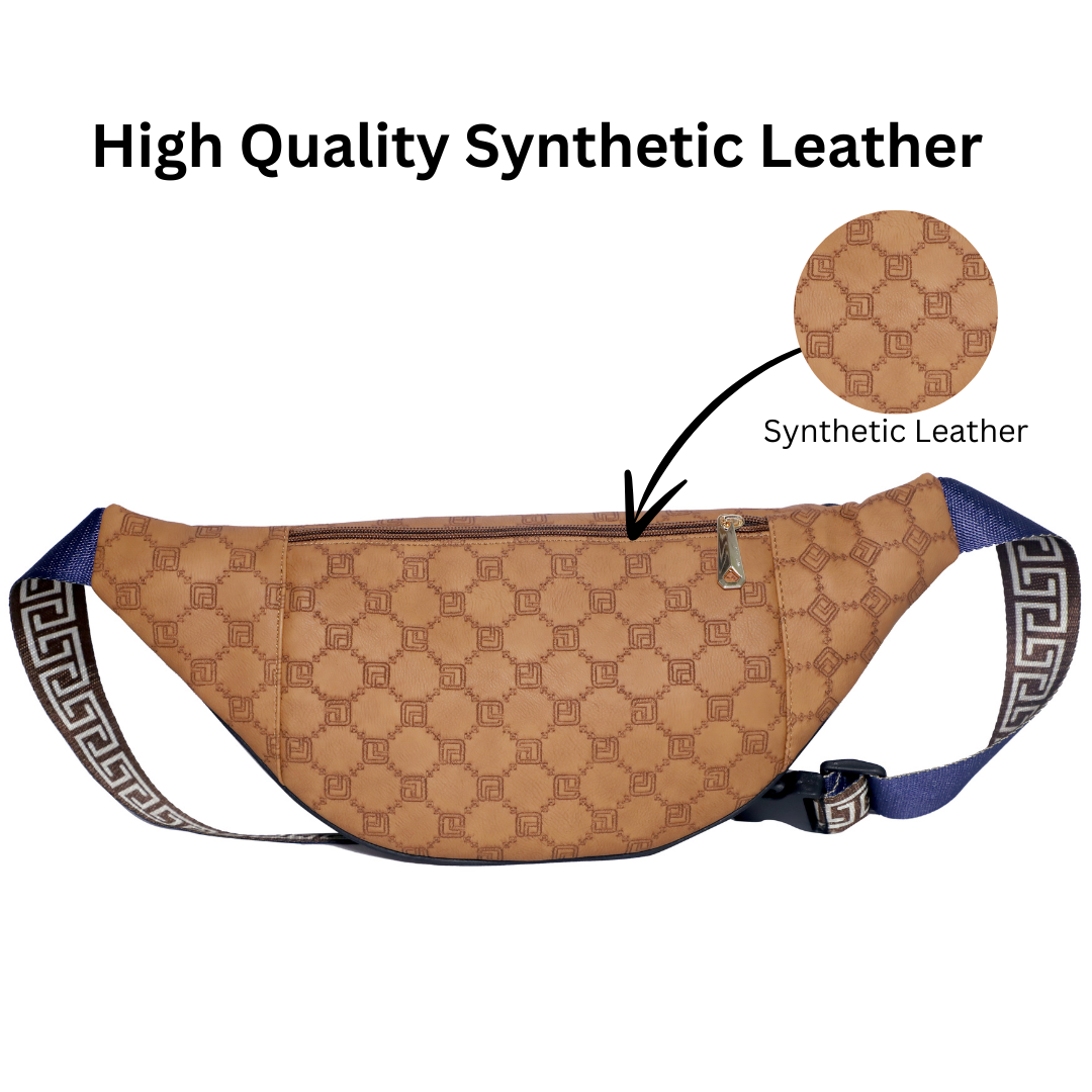 ZAIS`LEATHER Waist bag , Fanny Pack for Man and Women