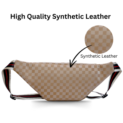 ZAIS`LEATHER waist bag fanny pack
