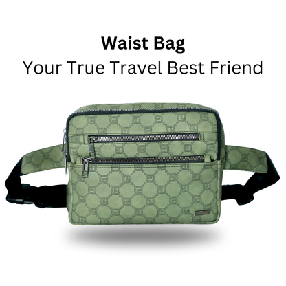 ZAIS`LEATHER Waist Bag Funny Pack