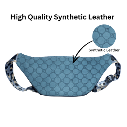 ZAIS`LEATHER Waist bag , Fanny Pack for Man and Women