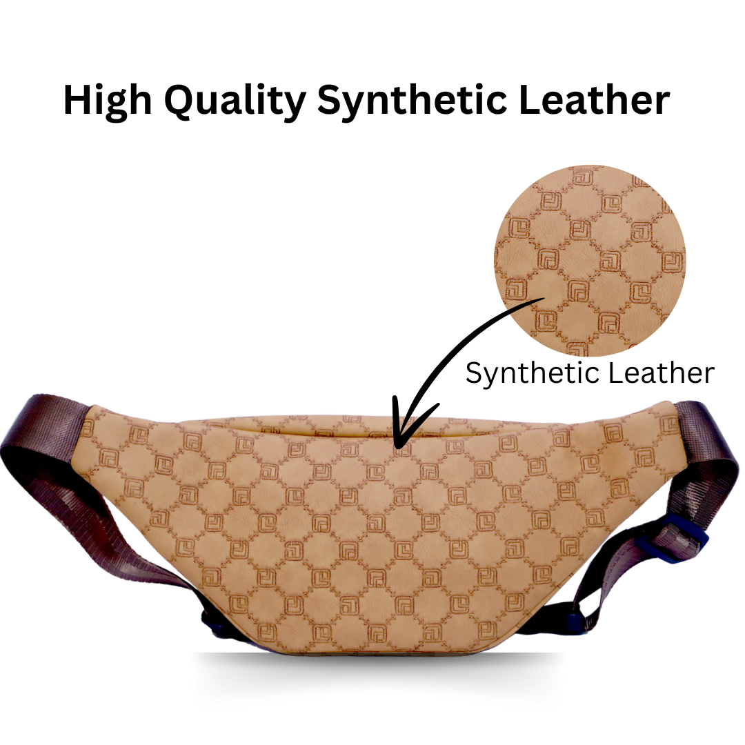 ZAIS`LEATHER Waist bag , Fanny Pack for Man and Women