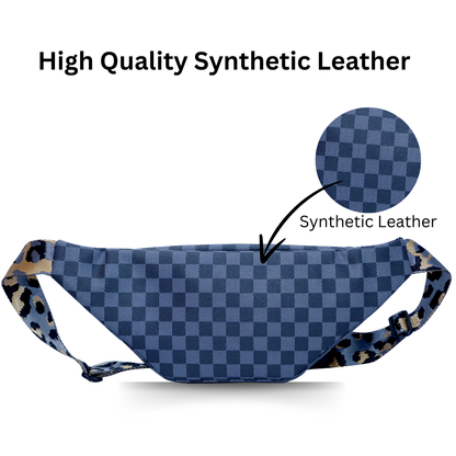 ZAIS`LEATHER Waist bag , Fanny Pack for Man and Women