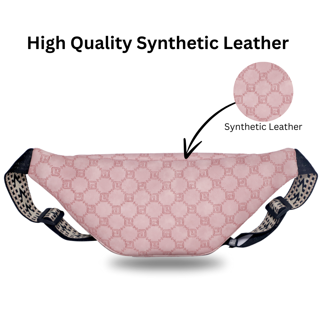 ZAIS`LEATHER Waist Bag Fanny Pack For Women