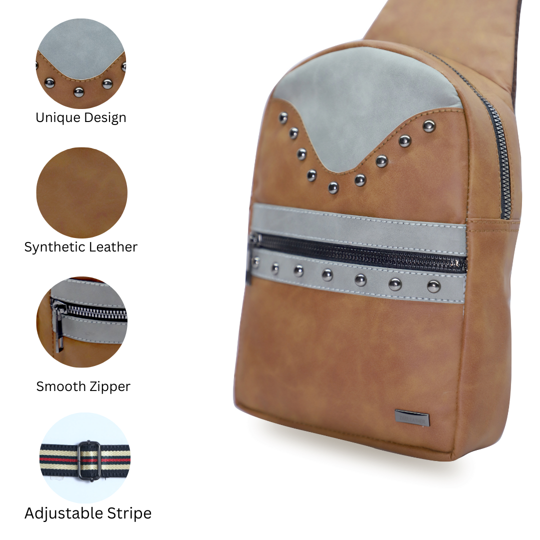 ZAIS`LEATHER Crossbody Bag Fanny pack