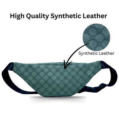 ZAIS`LEATHER Waist bag , Fanny Pack for Man and Women