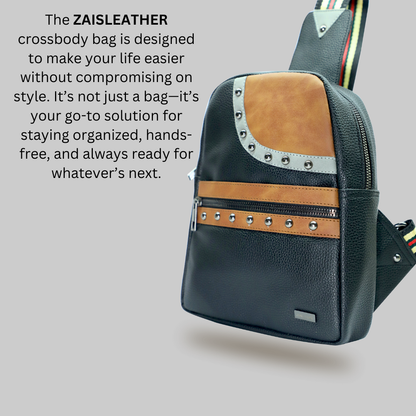 ZAIS`LEATHER Crossbody Bag