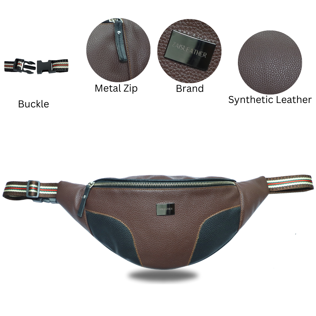 ZAIS`LEATHER Waist bag (fanny pack)