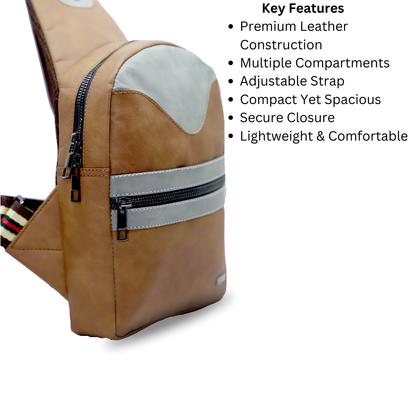 ZAIS`LEATHER Crossbody Bag