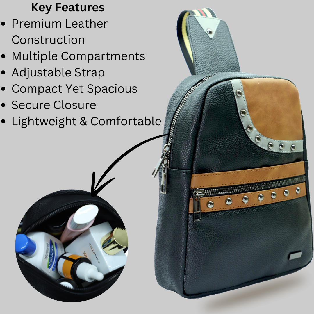 ZAIS`LEATHER Crossbody Bag
