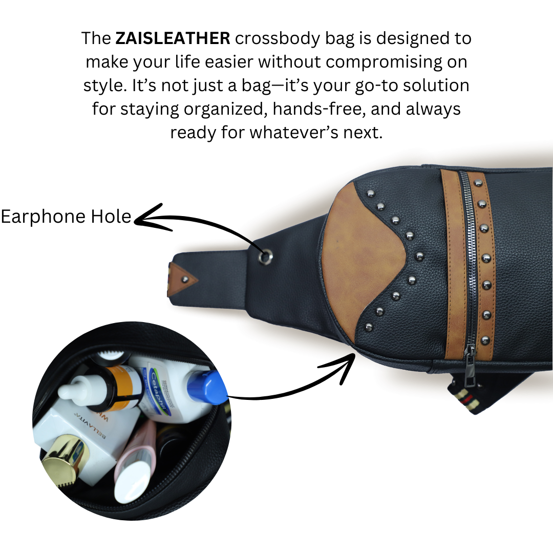 ZAIS`LEATHER Crossbody Bag Fanny Packs
