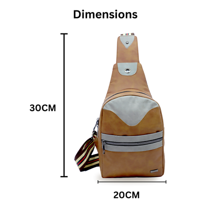ZAIS`LEATHER Crossbody Bag
