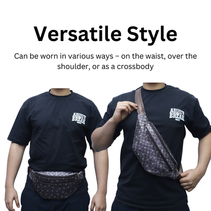 ZAIS`LEATHER Waist bag , Fanny Pack for Man and Women