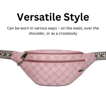 ZAIS`LEATHER Waist Bag Fanny Pack For Women