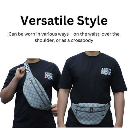 ZAIS`LEATHER Waist bag , Fanny Pack for Man and Women