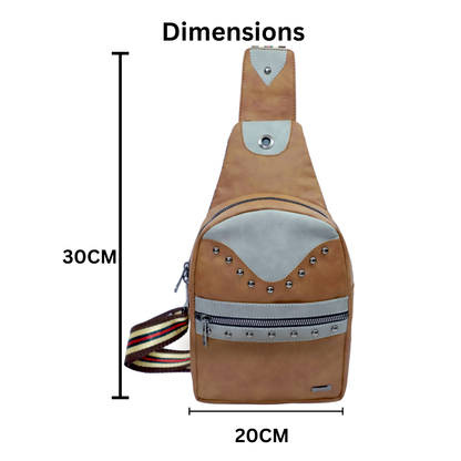 ZAIS`LEATHER Crossbody Bag Fanny pack